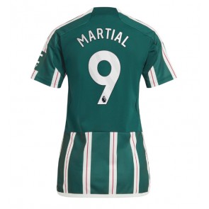 Manchester United Anthony Martial #9 Bortatröja Dam 2023-24 Kortärmad